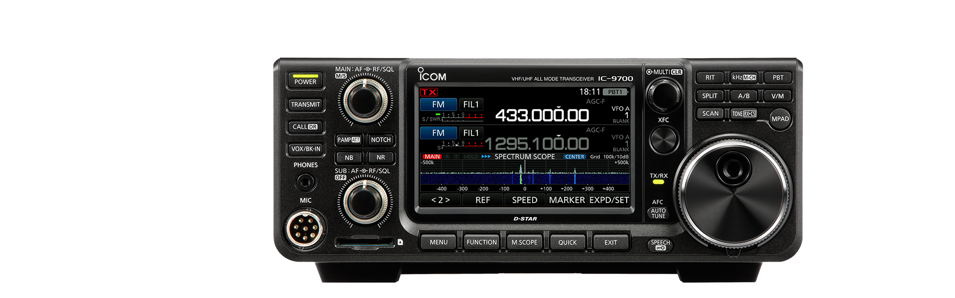 Icom IC-9700 VHF UHF All Mode Transceiver - VK3FS