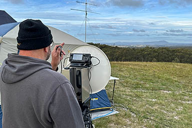 VK3QK Enfield VHF UHF Field Day 2024